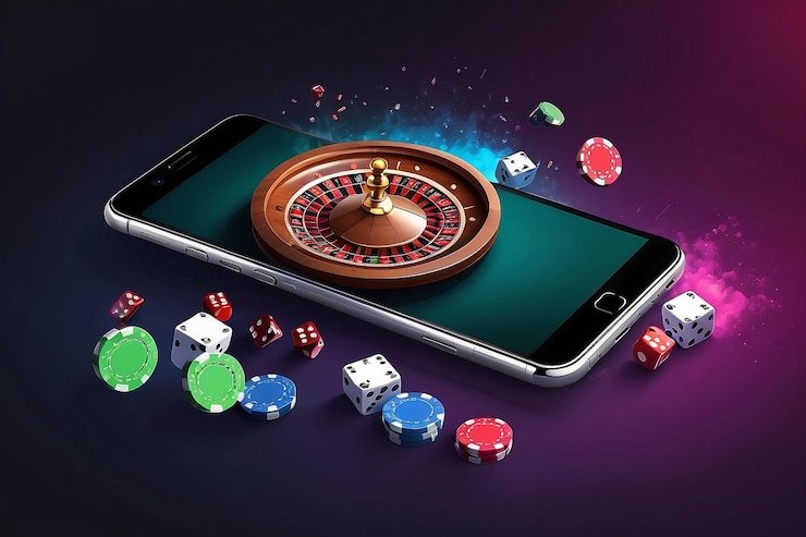 Pengguna mengoperasikan aplikasi mobile yang terlindungi teknologi enkripsi